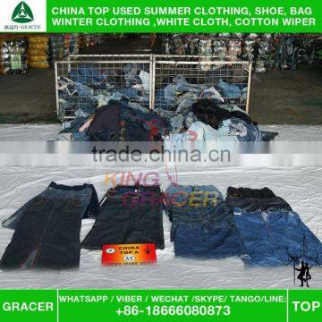 Made In China Stock Bales Of Ladies Jeans Skirt wholesale used clothing