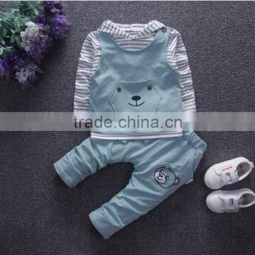 2016 Hot sale summer or autumn pink baby 2pcs set ,girls clothes set import from china