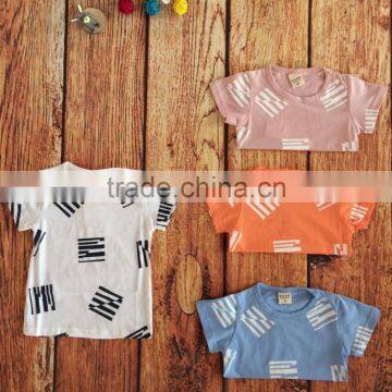 2017 Cheap Bulk Sale Children T-shirt Cute Printing Pictures Kid Boys Girls Shirts photo-2