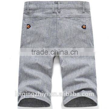 Hot 100% Cotton Cheap Light Color Casual Half Pants for Men photo-3