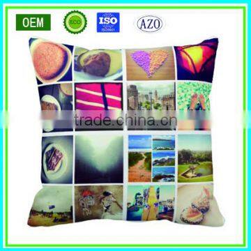 With your picture custom printed decorative pillow