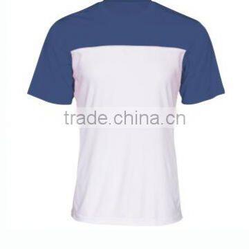 140gsm Jersey Men's Custom t Shirt With Double Color Pieces Stitching photo-4