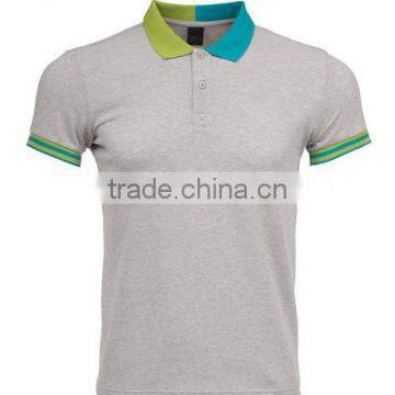 100% Cotton Pique Breathable Gym Fit Mens Polo Tshirt