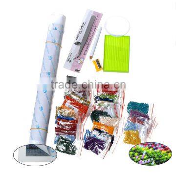 Rhinestone Multicolor Tree Pattern Cotton Embroidery DIY Kit Diamond Painting photo-2