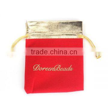 Velvet Bags Rectangle Red photo-3