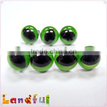 12mm Green Plastic Animal Eyes Craft Safety Cat Eyes