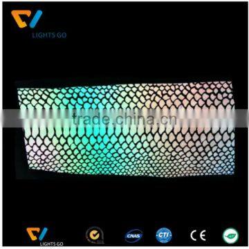 1.0mm Silver Reflective Leather for Shoes