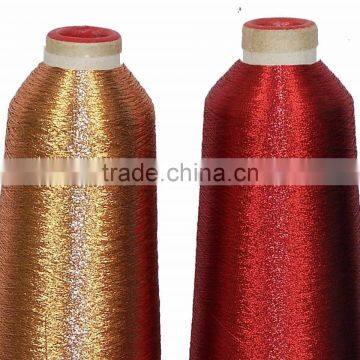 high quality metallic yarn for knitting, weaving and embroidery