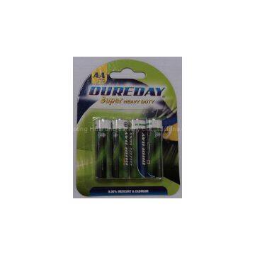 1.5V zinc carbon dry cell battery(AA/R6/UM3)