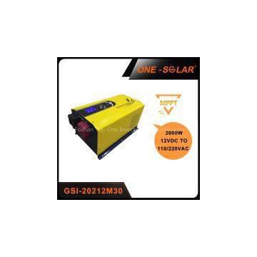 Solar MPPT Hybrid Inverter 2000W 12V Power Inverter