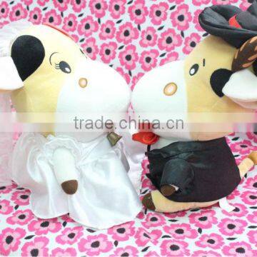 2012 hot sale wedding couple toy