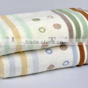 100%cotton bath towel