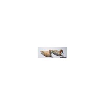 Antiques & Accessories : PAIR OF GREEN-WINGED TEAL