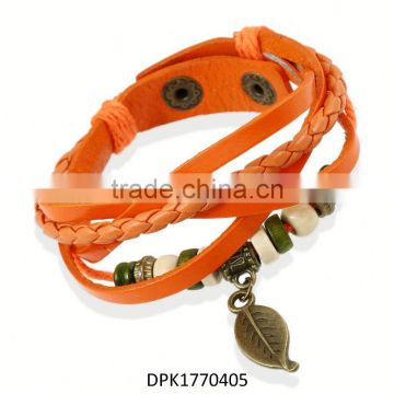 Arm Cuff Braided Fashion Leather Bracelet