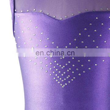 NT16024 Rhinestone Gymnastics Leotards for Girls. Girls Leotard Dresses