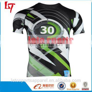 fitness clothes gym fitness wear short sleeves compression shirt compression shirt rash guard