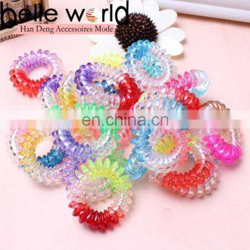 Colourful Telephone Wire Elastic Scrunchie Hair Tie