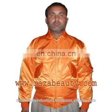 Nylon Flight Jackets, Nylon Bomber Jackets, Nylon Pilot Jackets, Brown MA1 Bomber Jackets photo-4