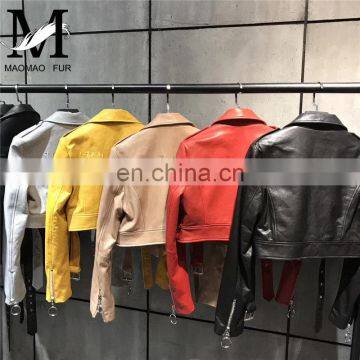 2017 Modern Design Top Quality Oem Custom Jackets Spring Autumn Leather Jacket Export photo-6