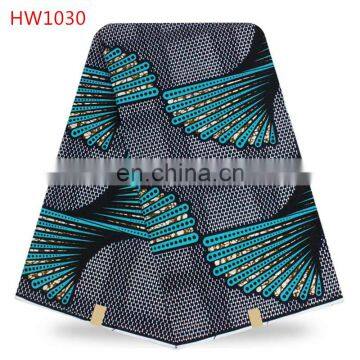 100% Cotton Holland Dutch Wax Fabric Super Wax Hollandais African Ankara Wax Print Fabric photo-2