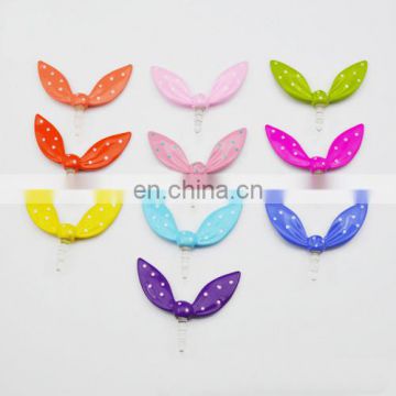 Funny decorated bowknot cell phone anti dust plug/wholesale cell phone dust plugs MCD-0059