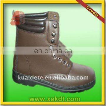 2014 popular cow grain leather safety boot with CE