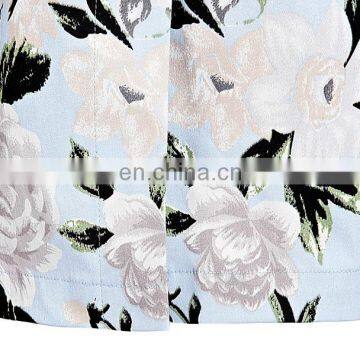 Grace Karin Occident Sexy Women Hips Wrapped Short Vintage Retro Cotton Flower Pattern Skirt CL008928-6 photo-4