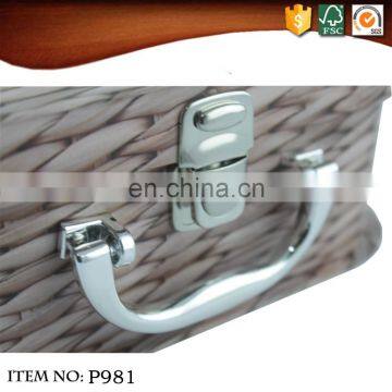 2017 Retro Suitcase Gift Box With Stripe Surface photo-4