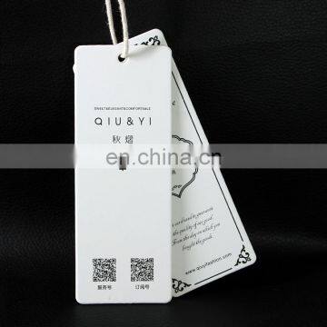 Customized Logo and Neat Design Paper Hang tag