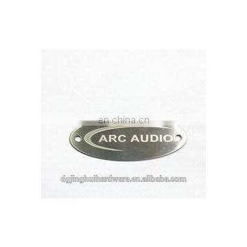 Metal Logo Plate for Clothing