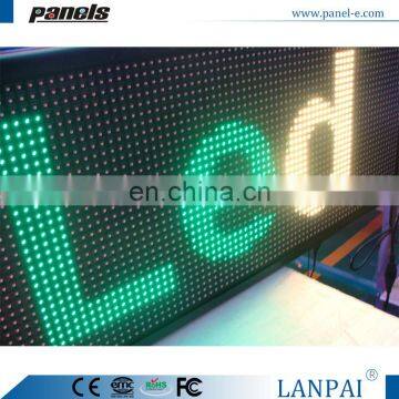 P10-32X160 RGB Express Video P10 Full Color Led Programmable Led Sign Board Price photo-4