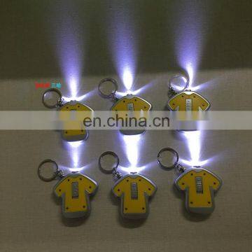 2017 NEW Product LED Fashion T-skirt Shape Keychain photo-6