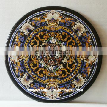 Italian Marble Coffee Table Top, Pietra Dura Marble Table Tops