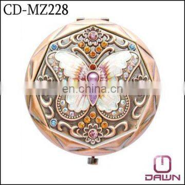 Latest butterfly small portable mirror CD-MZ228