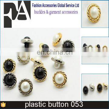 Plastic snap button fastener press button