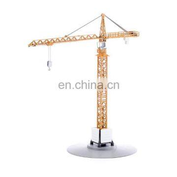 Metal Crafts Mini Model Liebherr Tower Slewing Crane for Souvenir Use