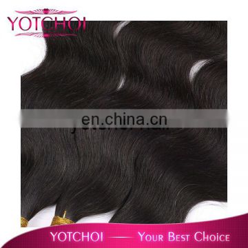 Double weft cheaper price 16inch body wave darling hair weaving