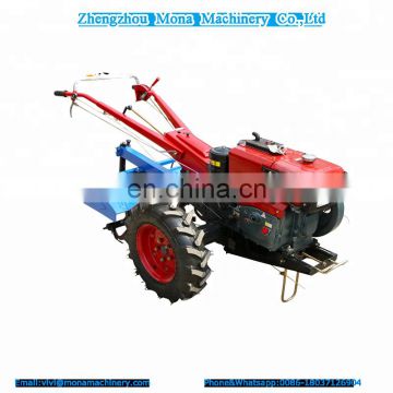 Cheap hand walking farm tractor price 2wheel 12hp tractors