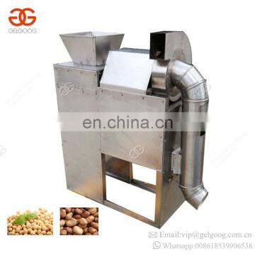 Broad Bean Lentil Skin Removing Green Pea Black Soybean Skin Peeling Machinery Fava Dry Soybean Peeler Machine