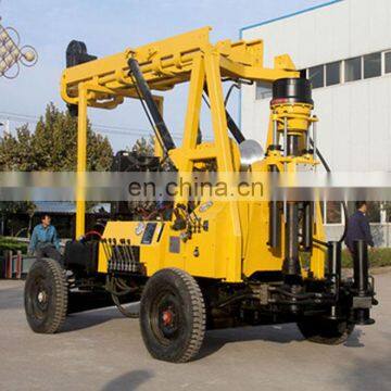 Portablely Trailer transport mining & water well drilling rig