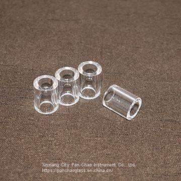 Quartz glass two ends open quartz tubing fused silica quartz glass tube