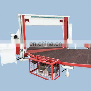 Horizontal Circular cutting foam machinery