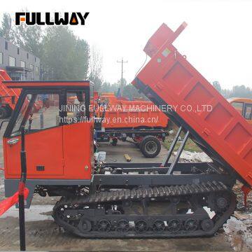 6tons Walkbehind Rubber Track Carrier Transporter Dumper Trucks for Sale photo-5