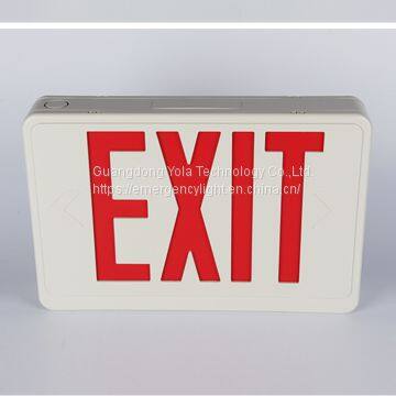New Type LED Exit Sign Save Energy Exit Signs Green Red Lamp