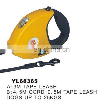 Factory Sell Led Retractable Dog Leash With Light Led Flashlight And Bag