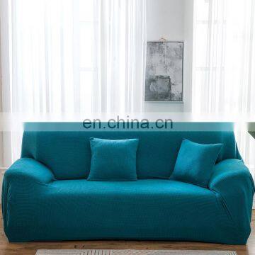 Solid Plain Universal Stretch Elastic Sofa Covers Chaise Protective Sofa Arm Cover photo-6