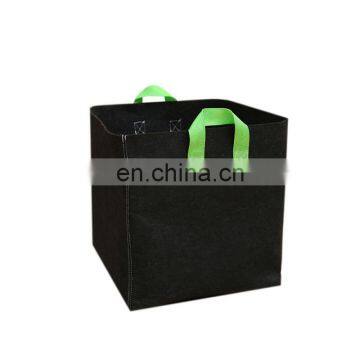 1/3 / 5 / 7 / 10 / 15 / 20 / 25 / 45 / 60 Gallon Square Felt Fabric Grow Bag for Trees and Flower photo-4