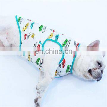 Hot Sale Fashion Cute Summer Thin Cartoon Pet Vest Dog Clothes photo-5