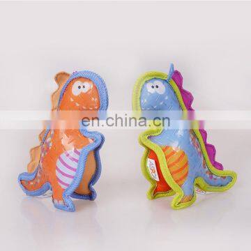 New Design Tpr Dog Toys Colorful Oxford Tpr Squeaky Dog Dinosaur Toys photo-7