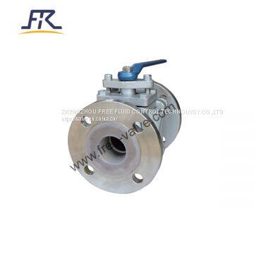 Fluorine Lined Ball Valve